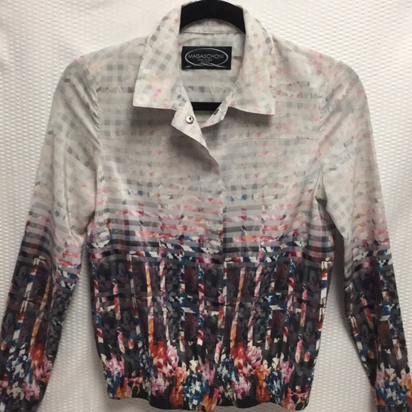 MAGASCHONI Silk shirt/jacket - Picture 1 of 6